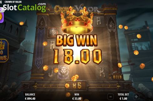 Скрин6. Crown of Valor слот