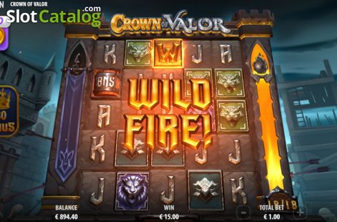 Скрин3. Crown of Valor слот