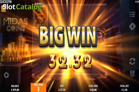 Скрин9. Midas Coins слот