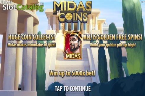 Скрин2. Midas Coins слот