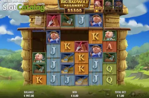 Скрин4. Big Bad Wolf Megaways слот