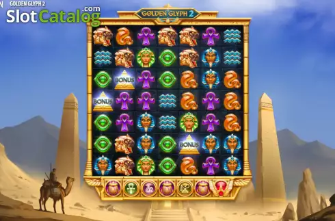 Скрин5. Golden Glyph 2 слот