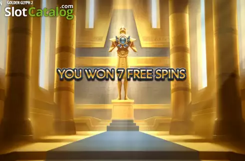 Скрин6. Golden Glyph 2 слот