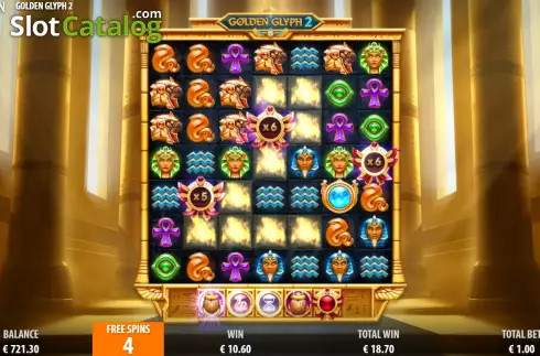 Скрин8. Golden Glyph 2 слот