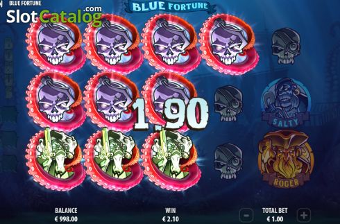 Скрин4. Blue Fortune слот