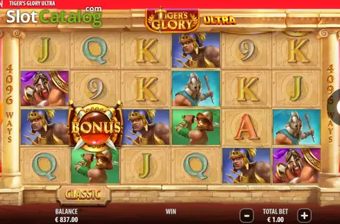 Скрин3. Tigers Glory Ultra слот