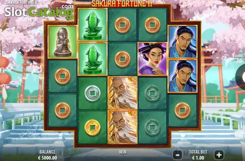Скрин3. Sakura Fortune 2 слот