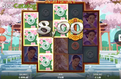 Скрин4. Sakura Fortune 2 слот