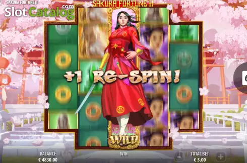 Скрин5. Sakura Fortune 2 слот