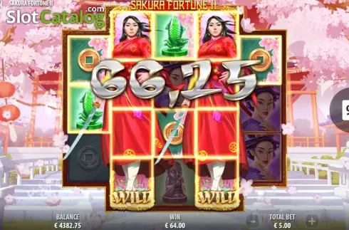 Скрин7. Sakura Fortune 2 слот