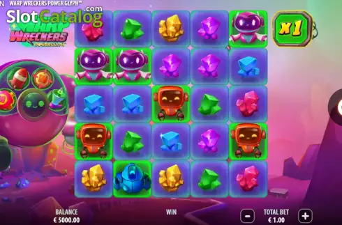Скрин3. Warp Wreckers Power Glyph слот