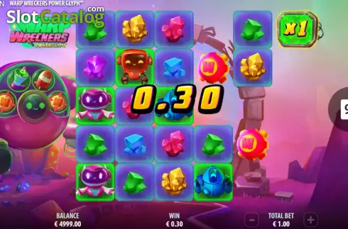Скрин4. Warp Wreckers Power Glyph слот