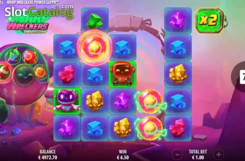 Скрин5. Warp Wreckers Power Glyph слот