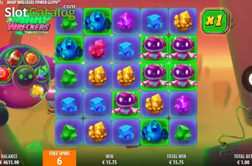 Скрин8. Warp Wreckers Power Glyph слот