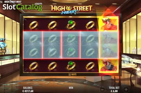 Скрин5. Highstreet Heist слот