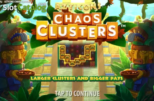 Скрин2. Azticons Chaos Clusters слот