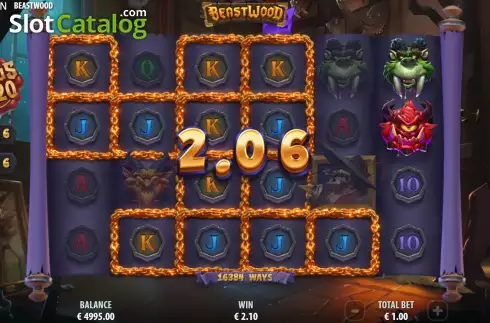 Скрин5. Beastwood слот