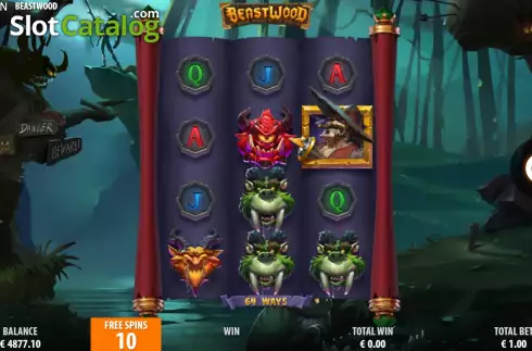Скрин9. Beastwood слот
