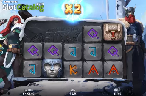 Скрин4. Raven Rising слот