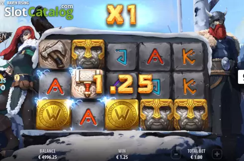 Скрин5. Raven Rising слот