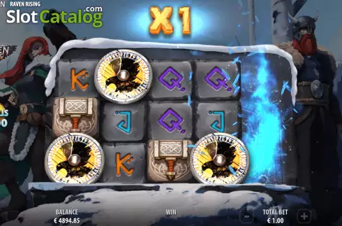 Скрин7. Raven Rising слот