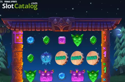 Скрин5. Primal Spirits слот
