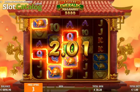 Скрин9. Eastern Emeralds Megaways слот