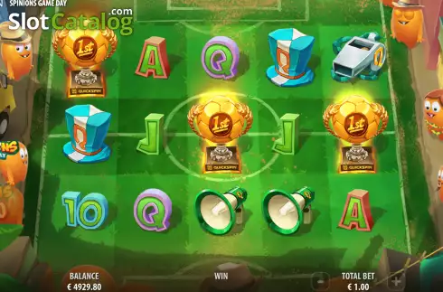 Скрин6. Spinions Game Day слот