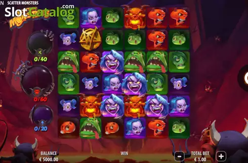 Скрин3. Scatter Monsters слот