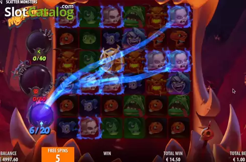 Скрин8. Scatter Monsters слот
