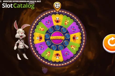 Скрин6. Adventures Beyond Wonderland Magical Maze слот