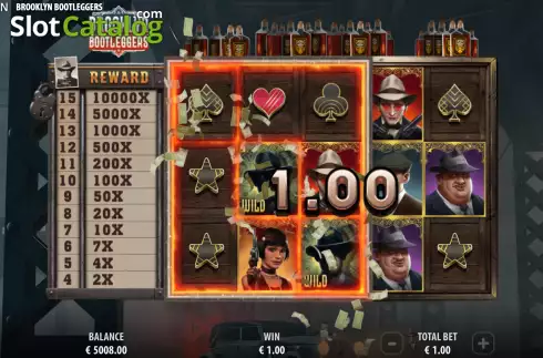 Скрин4. Brooklyn Bootleggers слот