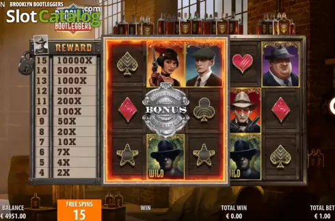 Скрин7. Brooklyn Bootleggers слот