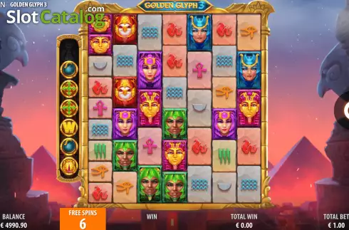 Скрин7. Golden Glyph 3 слот