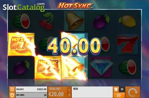 Скрин3. Hot Sync слот