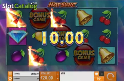 Скрин6. Hot Sync слот