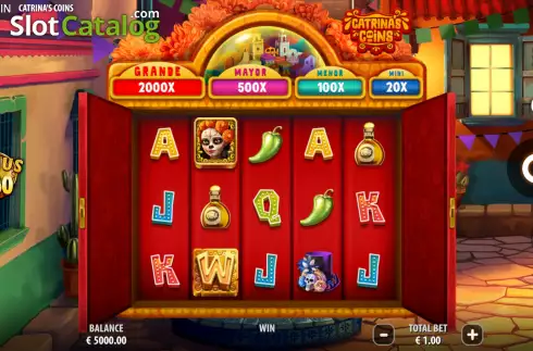 Скрин3. Catrina’s Coins слот