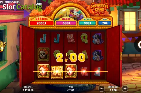 Скрин6. Catrina’s Coins слот