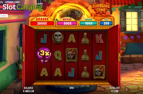 Скрин8. Catrina’s Coins слот