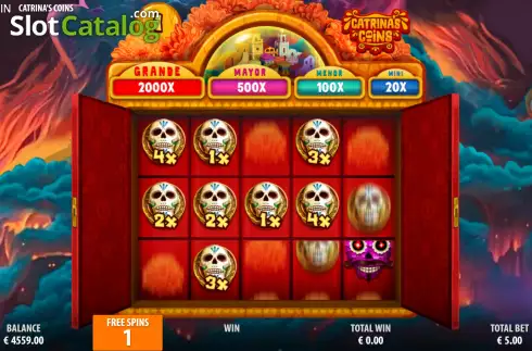 Скрин9. Catrina’s Coins слот