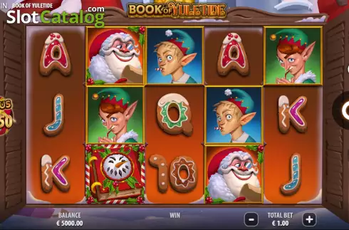 Скрин2. Book of Yuletide слот