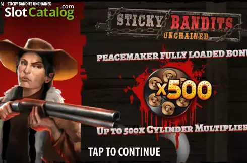 Скрин2. Sticky Bandits Unchained слот