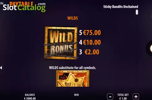 Скрин9. Sticky Bandits Unchained слот