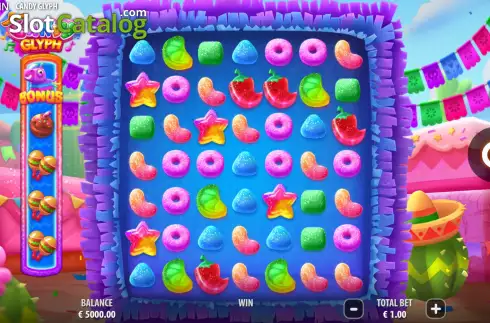 Скрин3. Candy Glyph слот