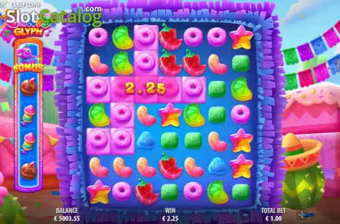 Скрин6. Candy Glyph слот