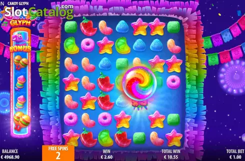 Скрин9. Candy Glyph слот