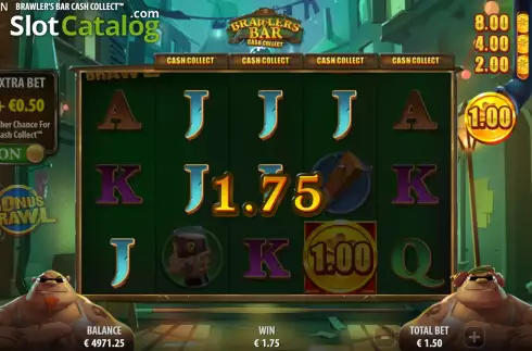 Скрин4. Brawlers Bar Cash Collect слот