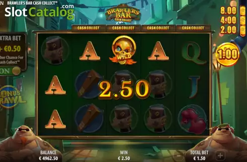 Скрин5. Brawlers Bar Cash Collect слот
