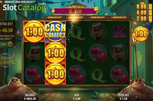 Скрин6. Brawlers Bar Cash Collect слот