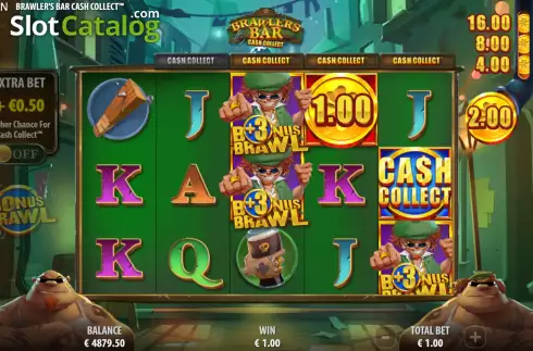 Скрин9. Brawlers Bar Cash Collect слот